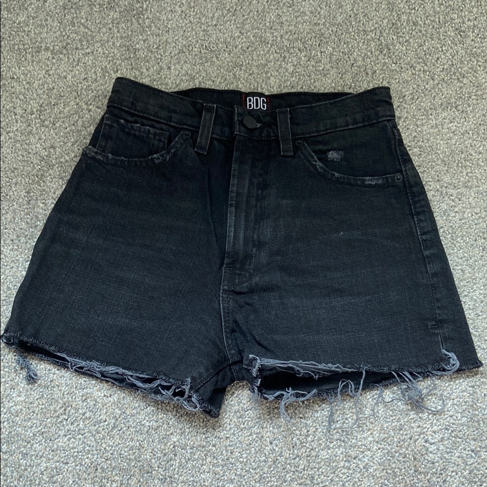 BDG Women's Black Denim Shorts